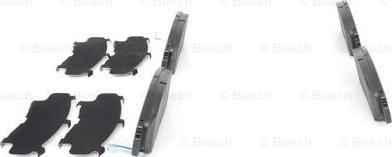 BOSCH 0 986 424 722 - Тормозные колодки, дисковые, комплект unicars.by