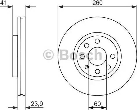 BOSCH 0 986 479 902 - Тормозной диск unicars.by