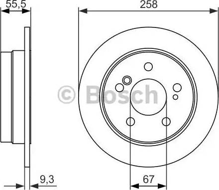 BOSCH 0 986 479 839 - Стартер unicars.by