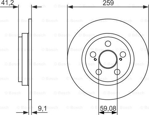 FTE BS7628 - Тормозной диск unicars.by