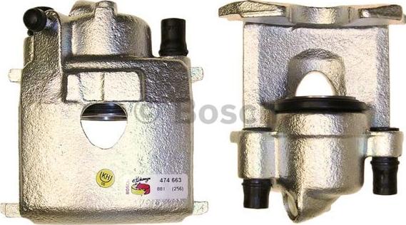 BOSCH 0 986 474 663 - Тормозной суппорт unicars.by