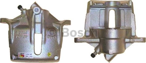 BOSCH 0 986 474 167 - Тормозной суппорт unicars.by