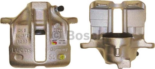 BOSCH 0 986 474 898 - Тормозной суппорт unicars.by