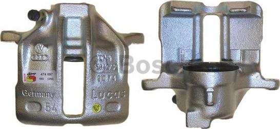 BOSCH 0 986 474 897 - Тормозной суппорт unicars.by