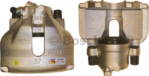 BOSCH 0 986 474 884 - Тормозной суппорт unicars.by