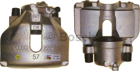 BOSCH 0 986 474 882 - Тормозной суппорт unicars.by