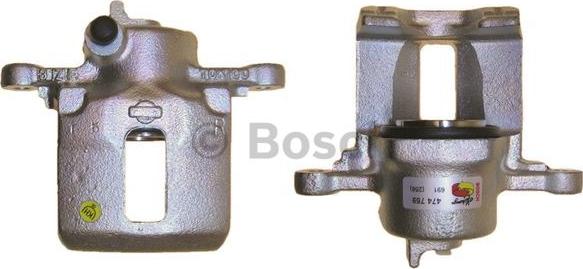 BOSCH 0 986 474 758 - Тормозной суппорт unicars.by