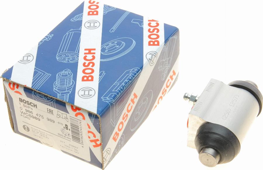 BOSCH 0 986 475 989 - Колесный тормозной цилиндр unicars.by