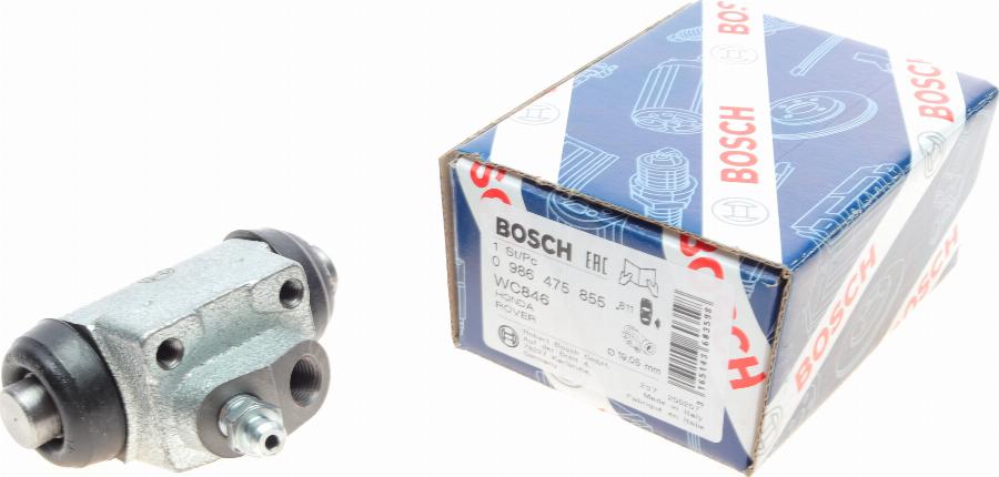 BOSCH 0 986 475 855 - Колесный тормозной цилиндр unicars.by