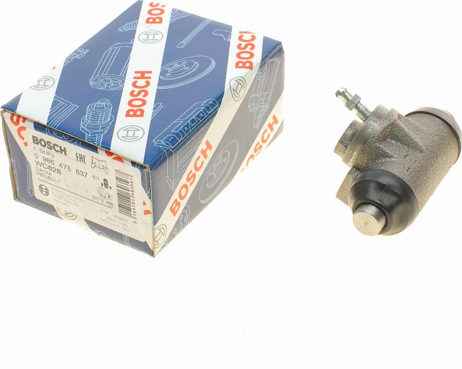 BOSCH 0 986 475 837 - Колесный тормозной цилиндр unicars.by