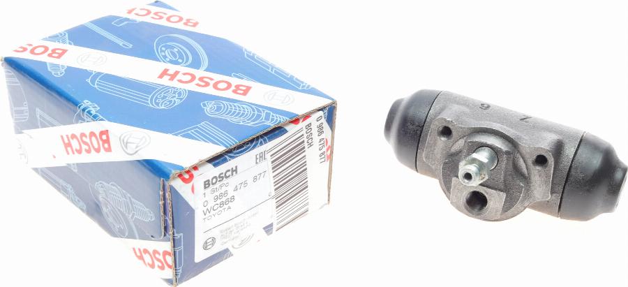 BOSCH 0 986 475 877 - Колесный тормозной цилиндр unicars.by