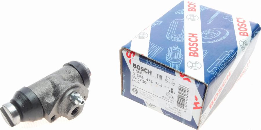 BOSCH 0 986 475 744 - Колесный тормозной цилиндр unicars.by