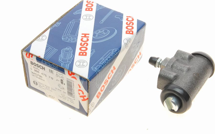 BOSCH 0 986 475 719 - Колесный тормозной цилиндр unicars.by