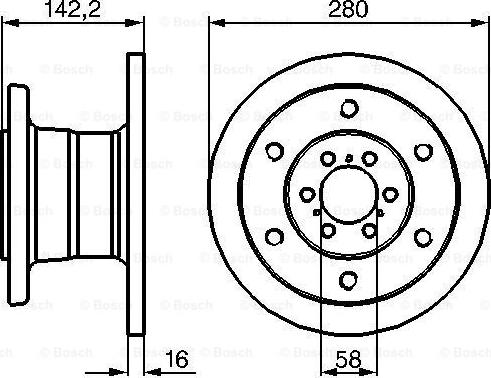 BOSCH 0 986 478 649 - Тормозной диск unicars.by