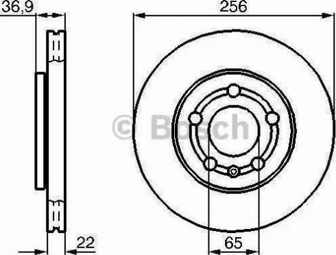 Magneti Marelli 353615831240 - Тормозной диск unicars.by