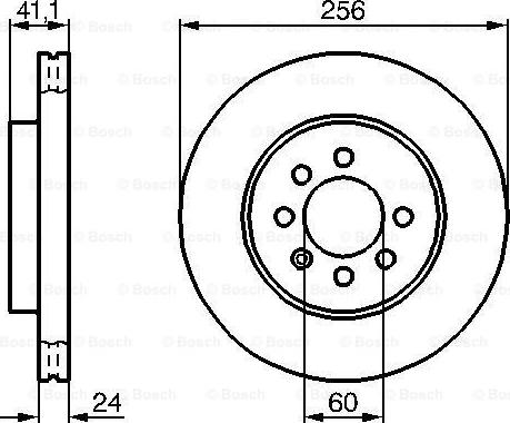 BOSCH 0 986 478 286 - Тормозной диск unicars.by