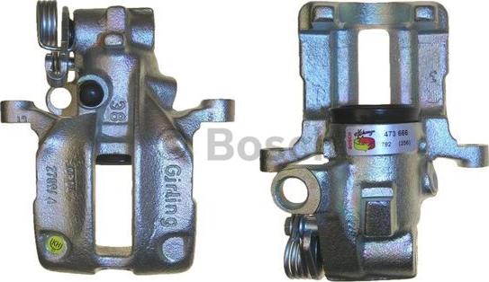 BOSCH 0 986 473 666 - Тормозной суппорт unicars.by