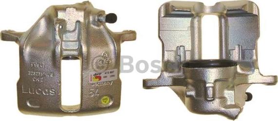 BOSCH 0 986 473 687 - Тормозной суппорт unicars.by