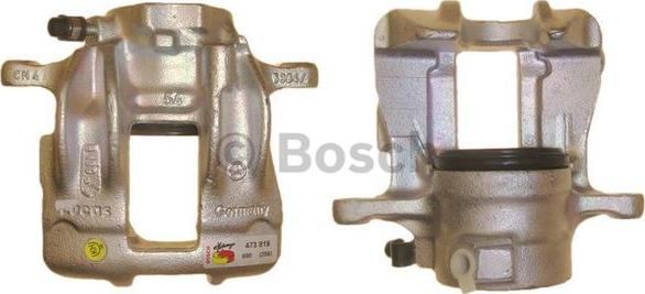 BOSCH 0 986 473 819 - Тормозной суппорт unicars.by