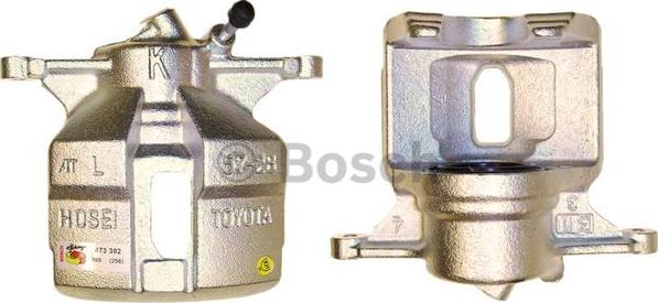 BOSCH 0 986 473 382 - Тормозной суппорт unicars.by