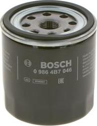 BOSCH 0 986 4B7 046 - Масляный фильтр unicars.by