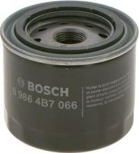 BOSCH 0 986 4B7 066 - Масляный фильтр unicars.by