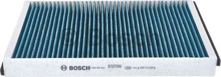 BOSCH 0 986 628 532 - Фильтр воздуха в салоне unicars.by