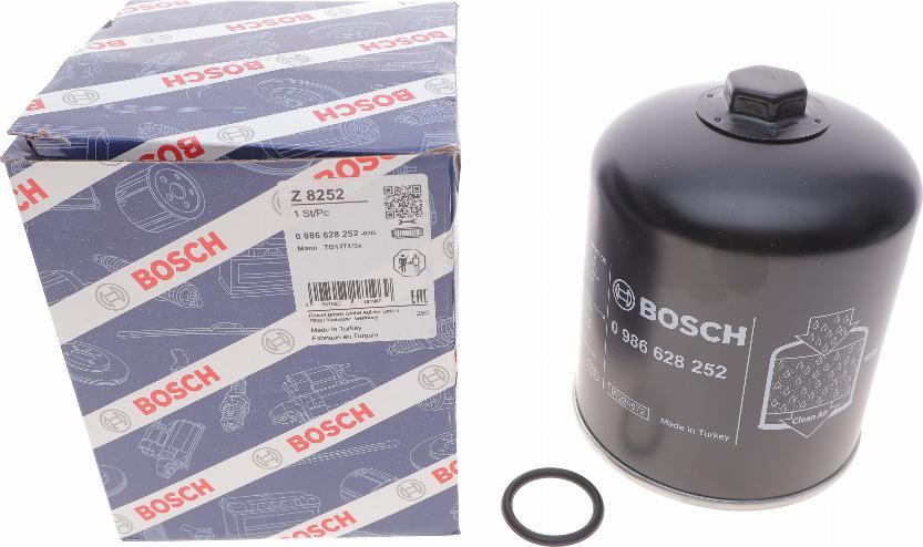 BOSCH 0 986 628 252 - Патрон осушителя воздуха, пневматическая система unicars.by