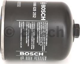 BOSCH 0 986 628 252 - Патрон осушителя воздуха, пневматическая система unicars.by