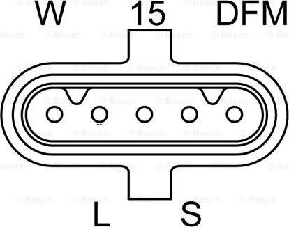 BOSCH 0 986 047 440 - Генератор unicars.by