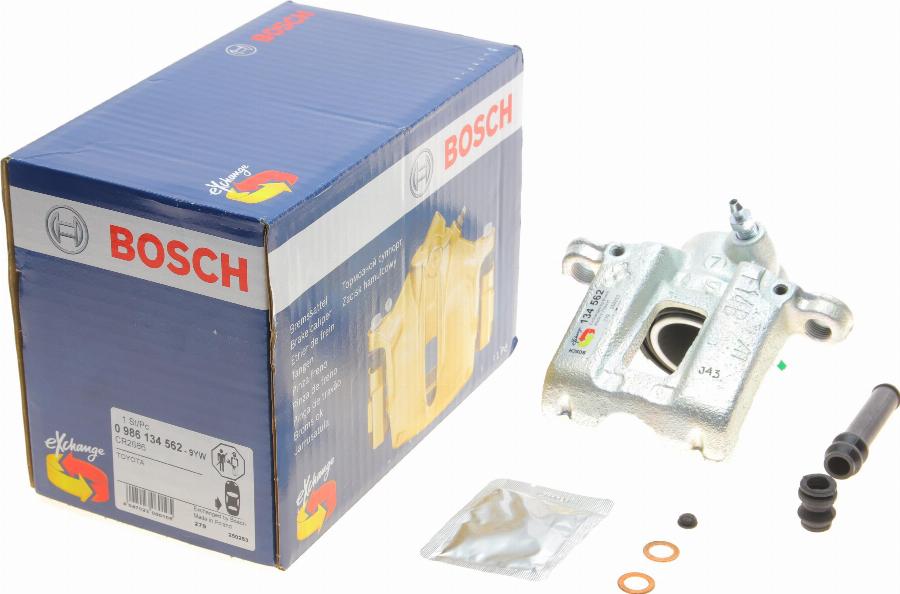 BOSCH 0 986 134 562 - Тормозной суппорт unicars.by