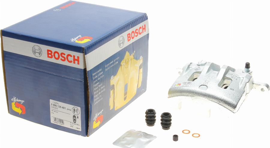 BOSCH 0 986 135 481 - Тормозной суппорт unicars.by