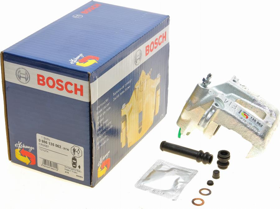 BOSCH 0 986 135 562 - Тормозной суппорт unicars.by