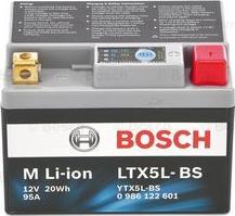 BOSCH 0 986 122 601 - Стартерная аккумуляторная батарея, АКБ unicars.by