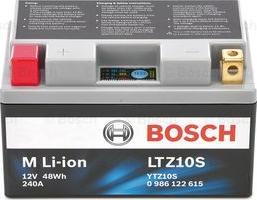 BOSCH 0 986 122 615 - Стартерная аккумуляторная батарея, АКБ unicars.by