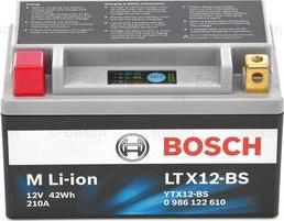 BOSCH 0 986 122 610 - Стартерная аккумуляторная батарея, АКБ unicars.by