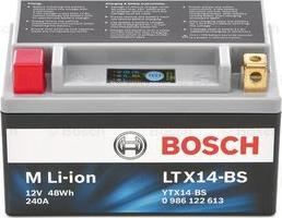 BOSCH 0 986 122 613 - Стартерная аккумуляторная батарея, АКБ unicars.by