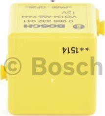 BOSCH 0 986 332 041 - Реле, рабочий ток unicars.by