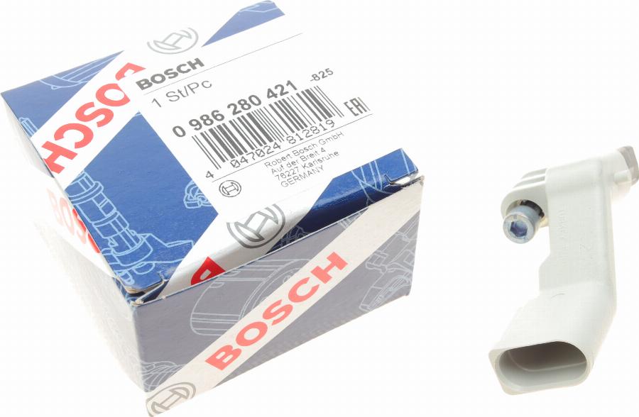 BOSCH 0 986 280 421 - Датчик импульсов, коленвал unicars.by