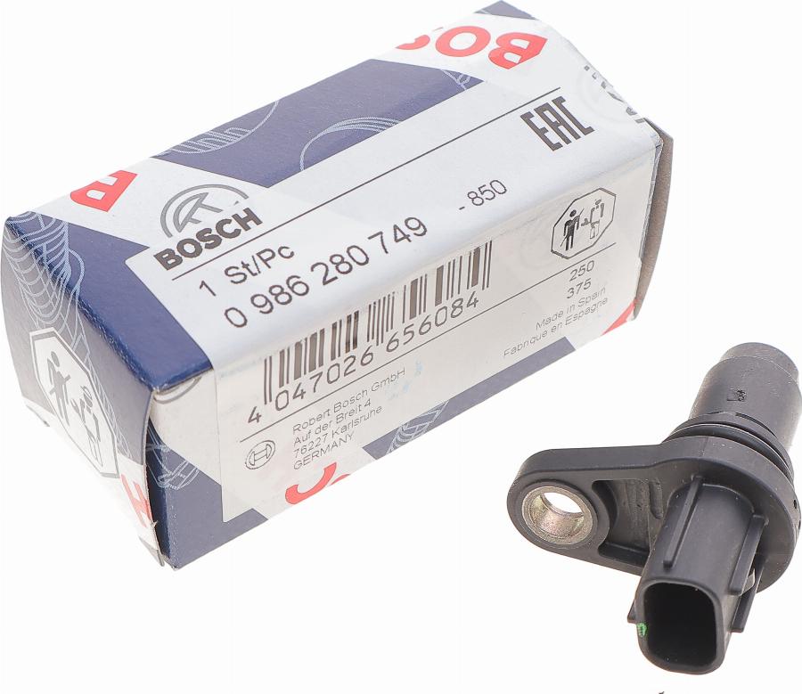 BOSCH 0 986 280 749 - Датчик импульсов, коленвал unicars.by