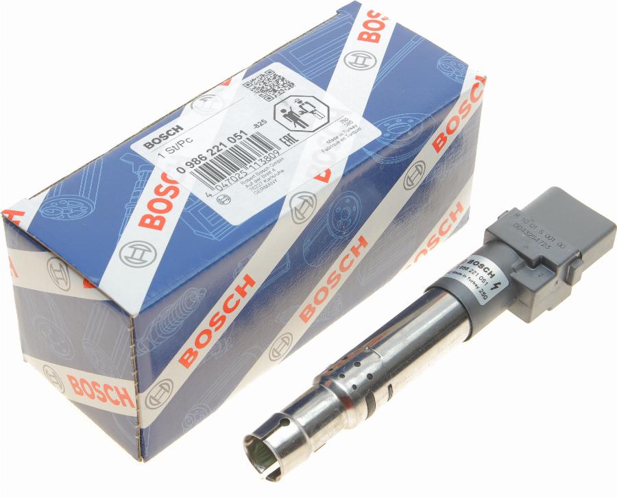 BOSCH 0 986 221 051 - Катушка зажигания unicars.by