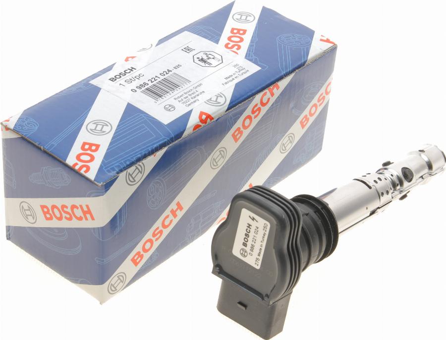 BOSCH 0 986 221 024 - Катушка зажигания unicars.by