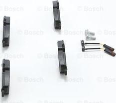 BOSCH 0 986 AB9 447 - Тормозные колодки, дисковые, комплект unicars.by