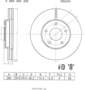 Brembo 9528110 - Тормозной диск unicars.by