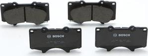 BOSCH 0 986 AB1 675 - Тормозные колодки, дисковые, комплект unicars.by