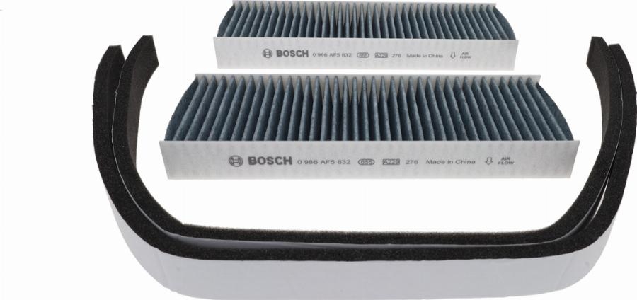 BOSCH 0 986 AF5 832 - Фильтр воздуха в салоне unicars.by