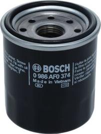 BOSCH 0 986 AF0 374 - Масляный фильтр unicars.by