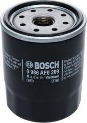 BOSCH 0 986 AF0 209 - Масляный фильтр unicars.by