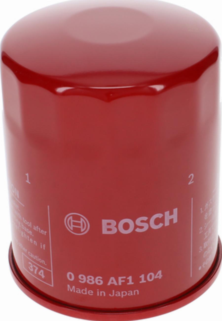 BOSCH 0 986 AF1 104 - Масляный фильтр unicars.by