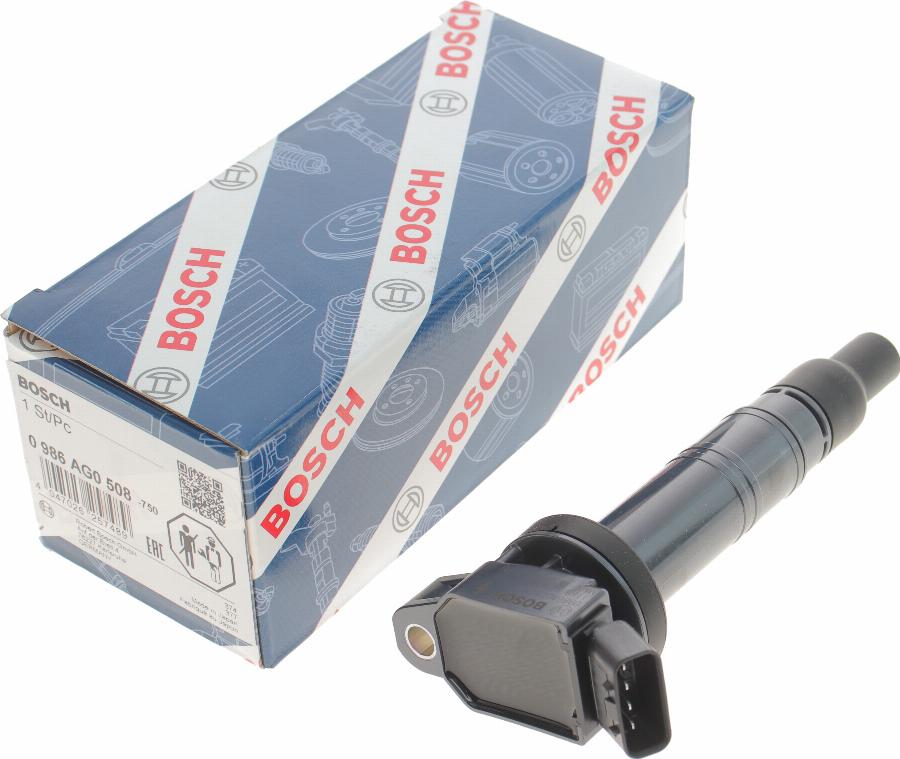 BOSCH 0 986 AG0 508 - Катушка зажигания unicars.by